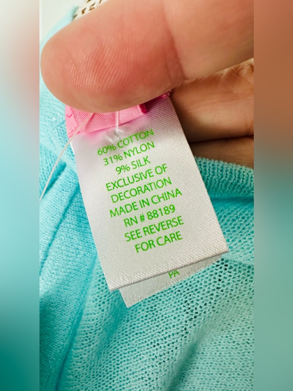 Lilly Pulitzer Elene Wrap Cotton Silk Blend - Picture 8 of 9